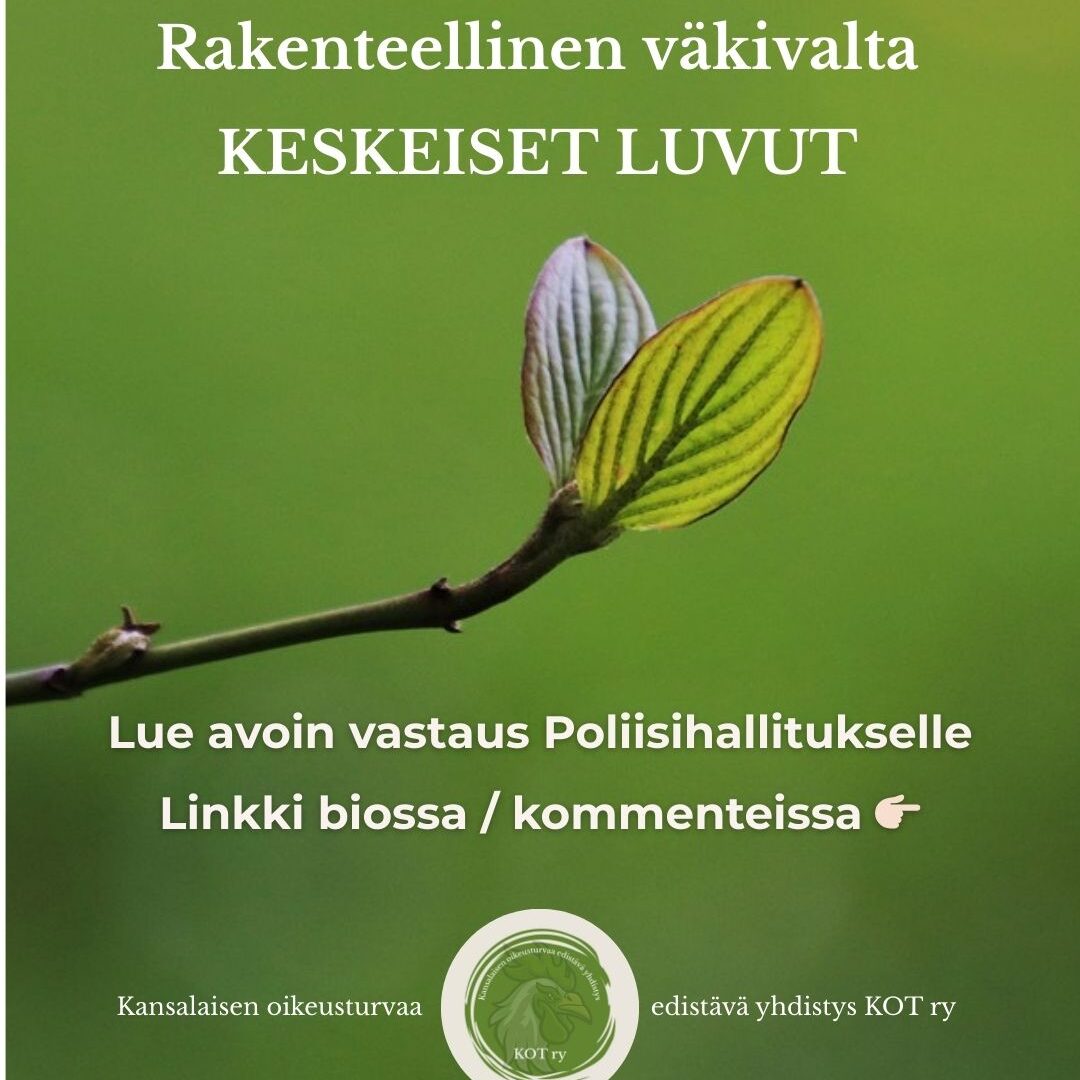 Avoin vastauksemme poliisihallitukselle koskien lasten oikeusturvaa lähisuhdeväkivaltatapauksissa.